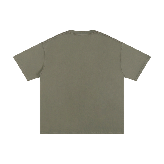 HF LOGO OVERSIZED T-SHIRT (CAMO GREEN)