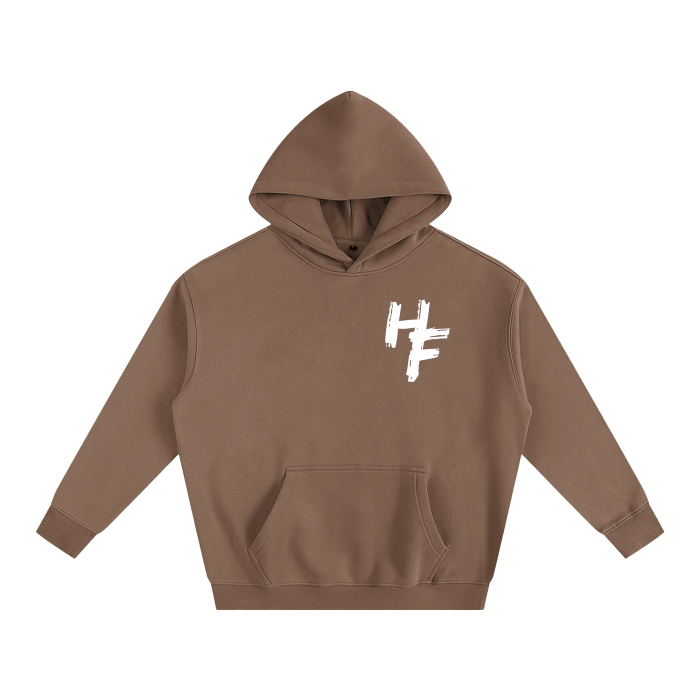 HF LOGO OVERSIZED HOODIE (BLACK)