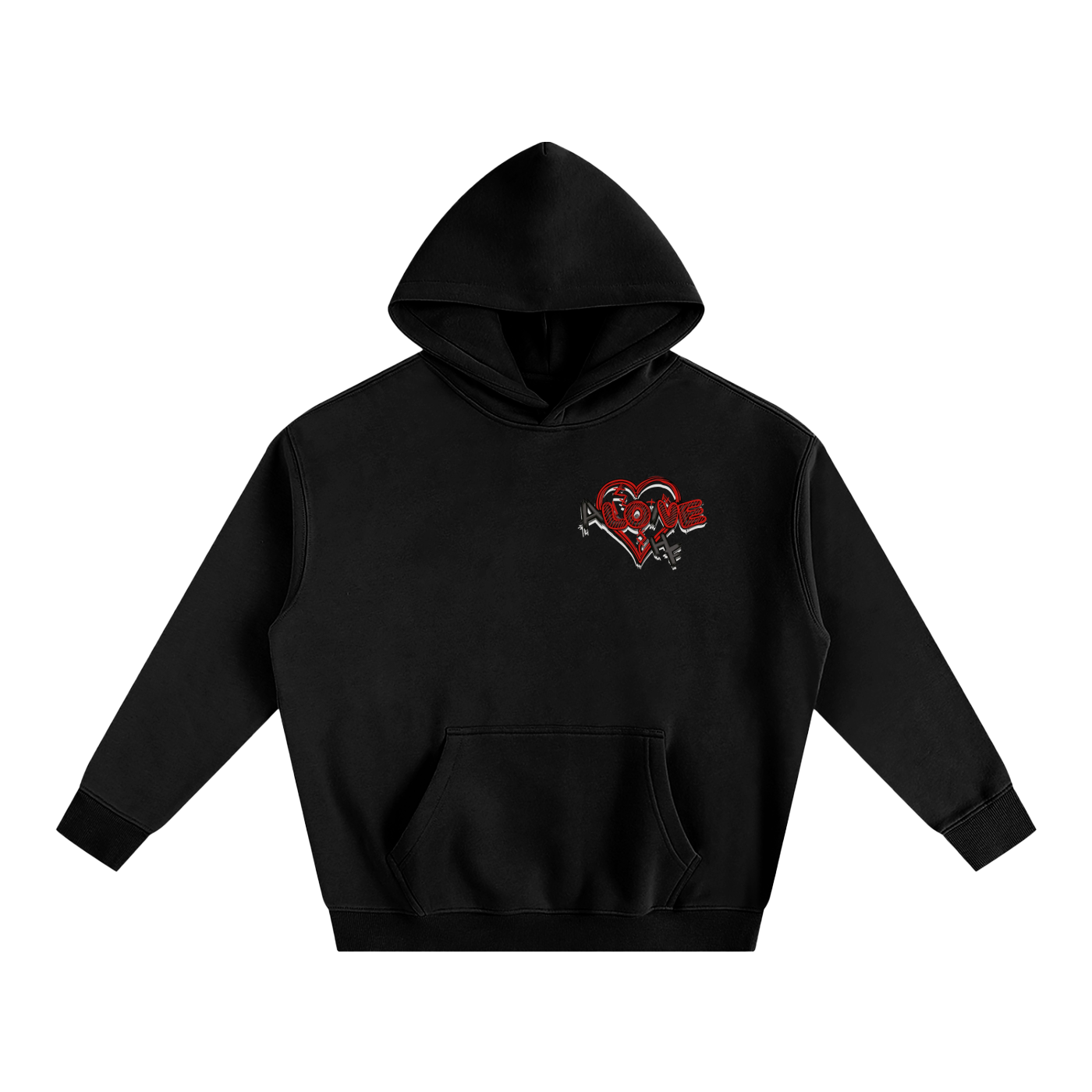 Oversize Fleeced Hoodie