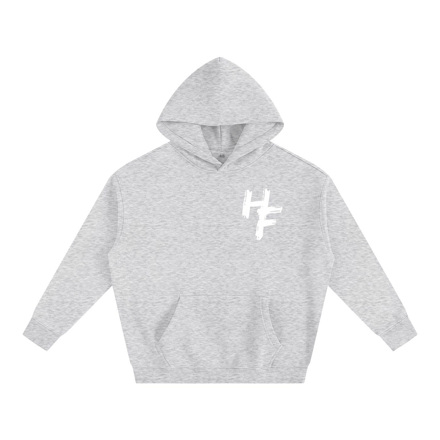 HF LOGO OVERSIZED HOODIE (BLACK)