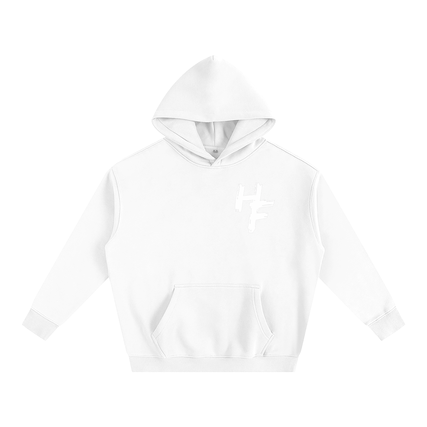 HF LOGO OVERSIZED HOODIE (BLACK)